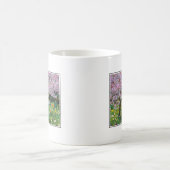 クロード・モネの庭の春 コーヒーマグカップ (中央)