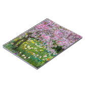 クロード・モネの庭の春 ノートブック (左側)