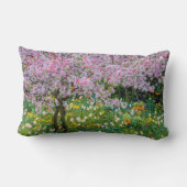 クロード·モネの庭の春 ランバークッション (裏面)