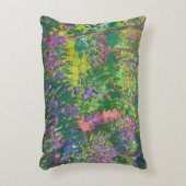 クロード・モネの後のジヴェルニーのアーティストガーデン アクセントクッション (正面(垂直))