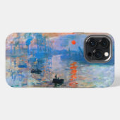 クロード・モネの日の出 iPhoneケース (裏面横)