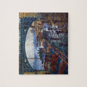 クロード・モネの炭坑労働者 ジグソーパズル (縦)