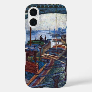 クロード・モネの炭坑労働者 iPhone 16ケース