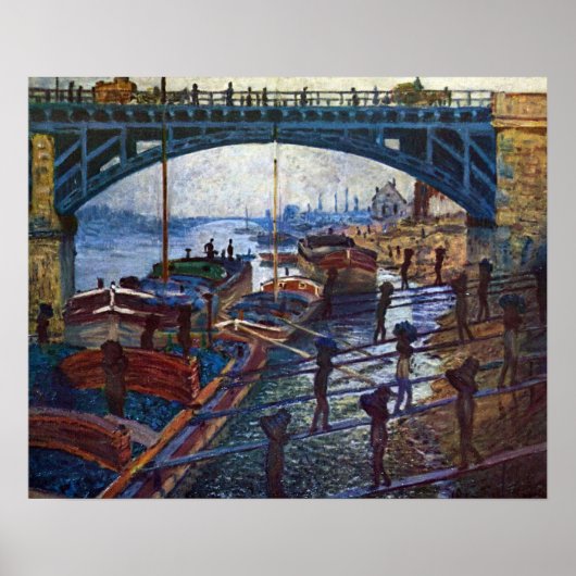 クロード・モネの炭鉱 ポスター (正面)