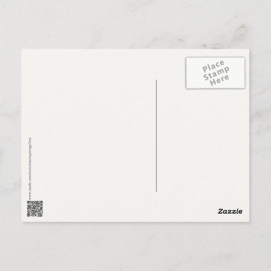 クロード・モネの白い霜の日の出(干し草) ポストカード (裏面)