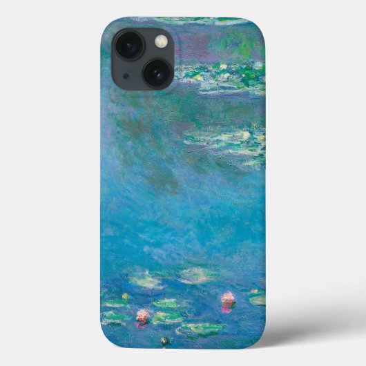 クロード・モネの睡蓮の傑作の絵画 Case-Mate iPhoneケース (裏面)