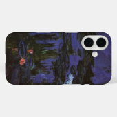 クロード・モネの睡蓮、ヴィンテージ印象派 Case-Mate iPhoneケース (裏面 (横))