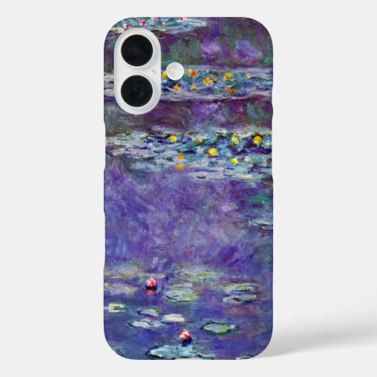 クロード・モネの睡蓮、ヴィンテージ印象派 Case-Mate iPhoneケース (裏面)