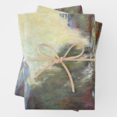 クロード・モネの睡蓮、ヴィンテージ ファインアート ラッピングペーパーシート (インサイチュ)