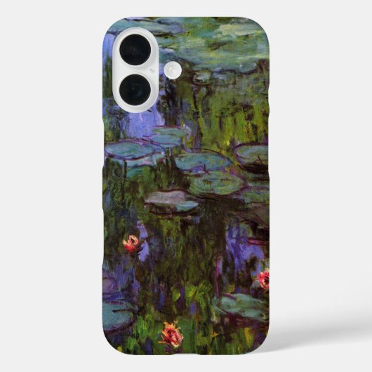 クロード・モネの睡蓮 Case-Mate iPhoneケース (裏面)