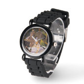 クロード・モネの絵画の油のキャンバスの芸術的な自然 腕時計 (傾斜)