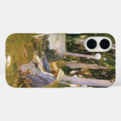 クロード・モネの絵画、サーティンバイサージェントの森の縁 Case-Mate iPhoneケース (裏面 (横))