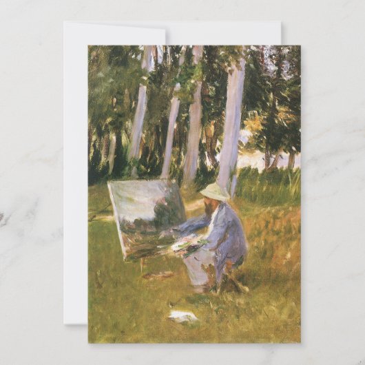 クロード・モネの絵画、サーブジェントによる森の縁 (正面)