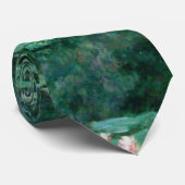 クロード・モネの緑の池の睡蓮 ネクタイ (ロール)