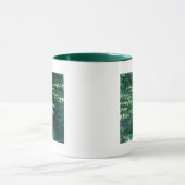 クロード・モネの緑の池の睡蓮 マグカップ (中央)