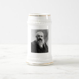 クロード・モネの肖像写真 ビールジョッキ