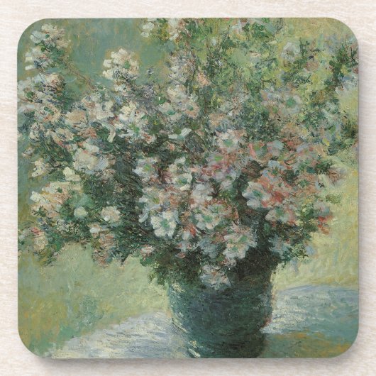 クロード・モネの花瓶の花 コースター (正面)