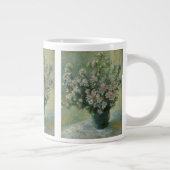 クロード・モネの花瓶の花 ジャンボコーヒーマグカップ (右)