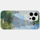 クロード・モネの芸術 名前入り Case-Mate iPhoneケース (裏面 (横))