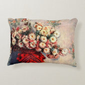クロード・モネの菊のある静物 アクセントクッション (裏面)