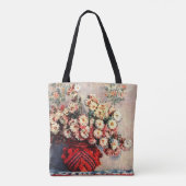 クロード・モネの菊のある静物 トートバッグ (裏面)