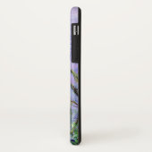 クロード・モネの薄紫のアイリスヴィンテージの花の青 Case-Mate iPhoneケース (裏面/左)