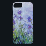 クロード・モネの薄紫のアイリスヴィンテージの花の青 iPhone 8/7ケース<br><div class="desc">この絵画は&quotにタイトルを付けました; 薄紫Irises" フランスのな印象派の芸術家によってクロウドオスカーMonet (1840-1926年) 1914年と1917年の間にされました。 それは私達のファインアートシリーズ第131です。 このシリーズのためのソースイメージはlazyrivergreetingsかヴィンテージの芸術によって作成される元の芸術および写真撮影です。</div>