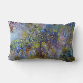 クロード・モネの藤（右半分） ランバークッション (裏面)