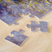 クロード・モネの藤（左半分） ジグソーパズル (側面)