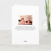 クロード·モネの読女性スプリングタイムアーティスト引用文 カード (裏面)