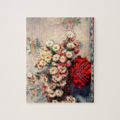 クロード・モネの静物菊 ジグソーパズル (縦)