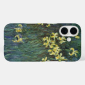 クロード・モネの黄色いアイリス, ヴィンテージ ファインアート Case-Mate iPhoneケース (裏面 (横))
