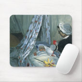 クロード・モネの『ゆりかごのジャン・モネ』 マウスパッド (マウス)