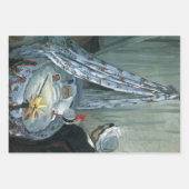 クロード・モネの『ゆりかごのジャン・モネ』 ラッピングペーパーシート (正面2)