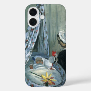 クロード・モネの『ゆりかごのジャン・モネ』 iPhone 16ケース