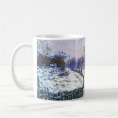 クロード・モネの「アルジャントゥイユのサン・ドニ通り」 コーヒーマグカップ (左)