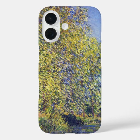 クロード・モネの「エプト川の曲がり角、ジヴェルニー近郊」 Case-Mate iPhoneケース (裏面)