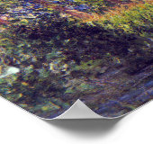 クロード・モネの《エプト川の曲がり角、ジヴェルニー》 ポスター (角)