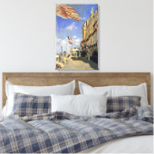 クロード・モネの「トルヴィーユのロシュ・ノワール酒店」 キャンバスプリント (インサイチュ (寝室))