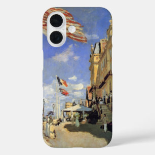 クロード・モネの「トロヴィーユのロシュ・ノワール酒店」 iPhone 16ケース