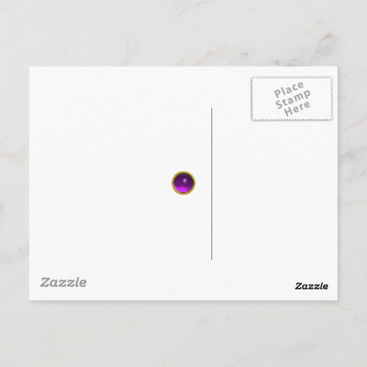 クロード・モネの『ピンクの睡蓮の池』 ポストカード (裏面)