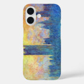 クロード・モネの『冬のロンドン議会』 Case-Mate iPhoneケース (裏面)