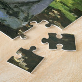 クロード・モネの『散歩する人々』（さんぽするひとびと）、別名『歩行者』 ジグソーパズル (側面)