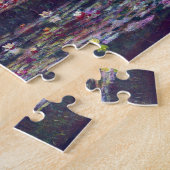 クロード・モネの『水芙蓉の池の橋』 ジグソーパズル (側面)