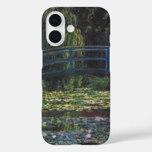 クロード・モネの『水芙蓉の池の橋』 iPhone 16ケース