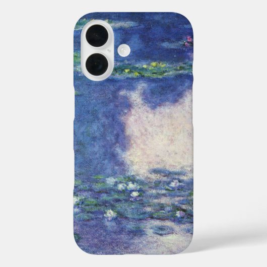 クロード・モネの「池の睡蓮」ヴィンテージ・アート Case-Mate iPhoneケース (裏面)