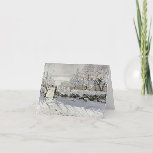 クロード・モネカササギ カード (正面)