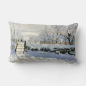 クロード・モネカササギ ランバークッション (裏面)