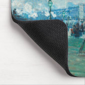 クロード·モネフランスの鉄道旅行アート マウスパッド (コーナー)