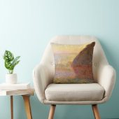 クロード・モネ印象派絵画のグレイスタックスI クッション (椅子)